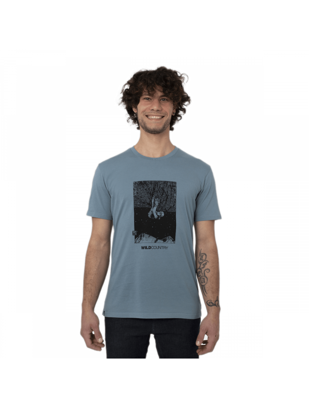 WILD COUNTRY Koszulka męska Flow T-shirt deepwater