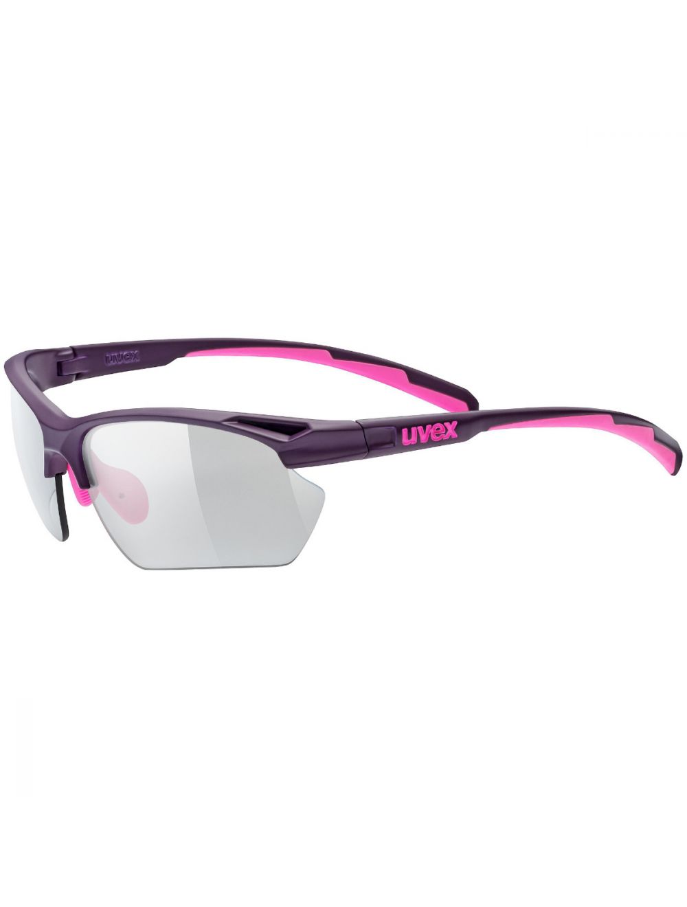 UVEX Okulary sportowe Sportstyle 802 s V purple/pink