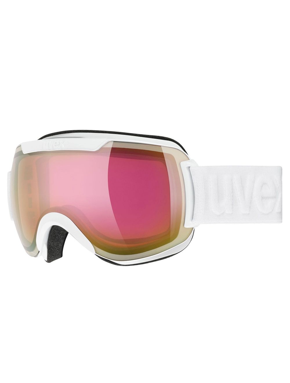 UVEX Gogle narciarskie DOWNHILL 2000 FM 1230 white/pink rose