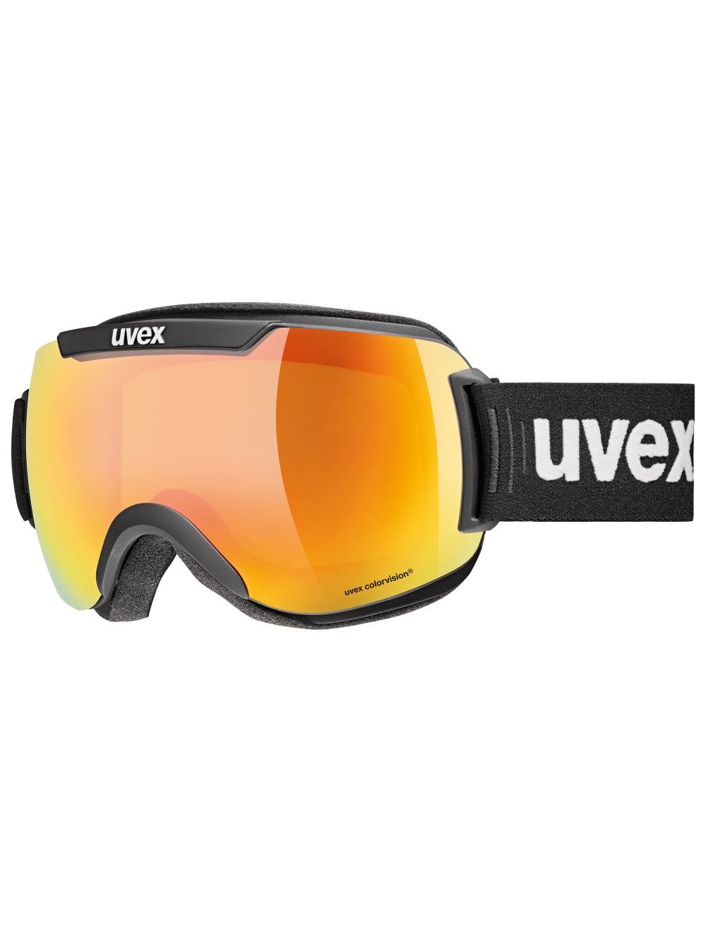 UVEX Gogle narciarskie DOWNHILL 2000 CV 2730 black mat/orange green