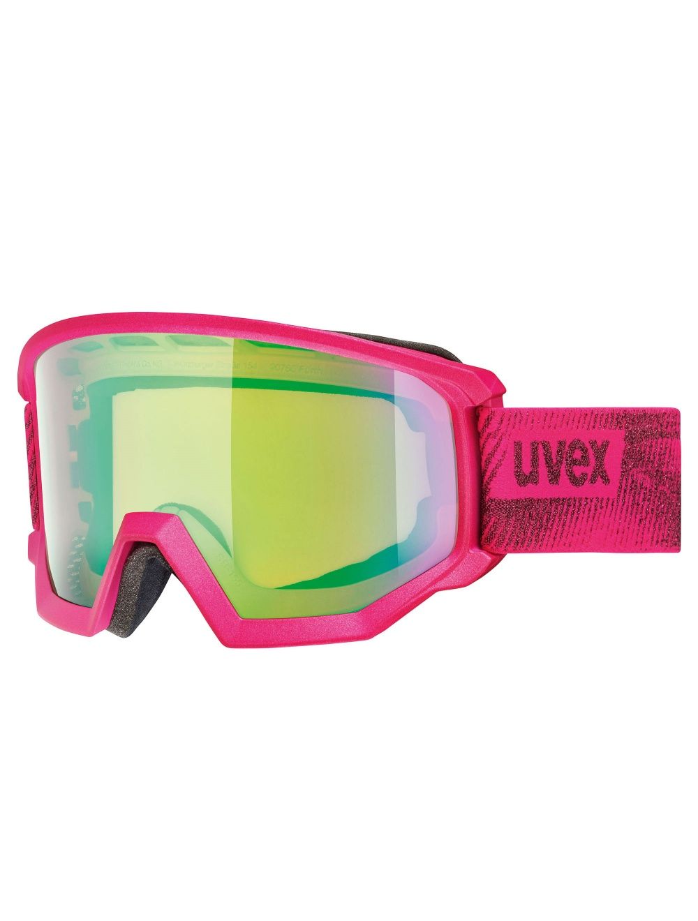 UVEX Gogle ATHLETIC CV 9030 pink mat/green
