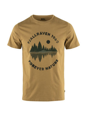 FJALLRAVEN Koszulka męska Forest Mirror T-shirt M buckwheat brown