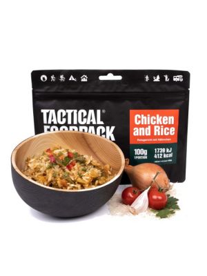 TACTICAL FOODPACK Liofilizat Kurczak z ryżem 400g