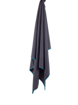 LIFEVENTURE Ręcznik szybkoschnący SOFTFIBRE TREK TOWEL L grey recycled