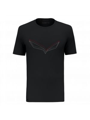 SALEWA Koszulka męska Pure Eagle Frame Dry M T-shirt black out