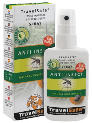 TRAVELSAFE Repelent Anti-Insect Spray 60 ml