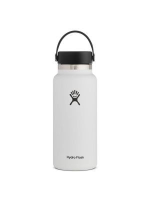 HYDRO FLASK Butelka WIDE MOUTH 946 ml white